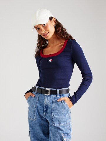 Tommy Jeans Shirt in Blau: Vorderseite