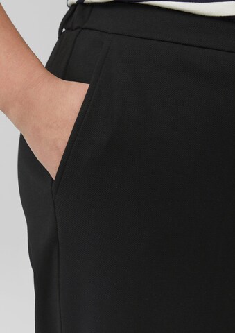 s.Oliver Regular Pantalon in Zwart