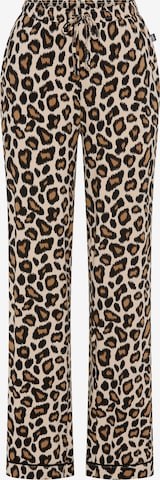 BUFFALO Pajama Pants in Brown: front