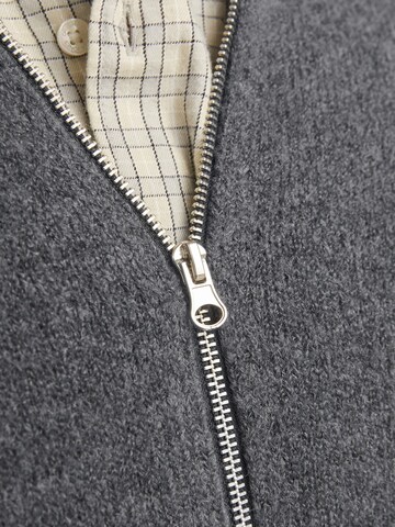 JACK & JONES Strickjacke in Grau