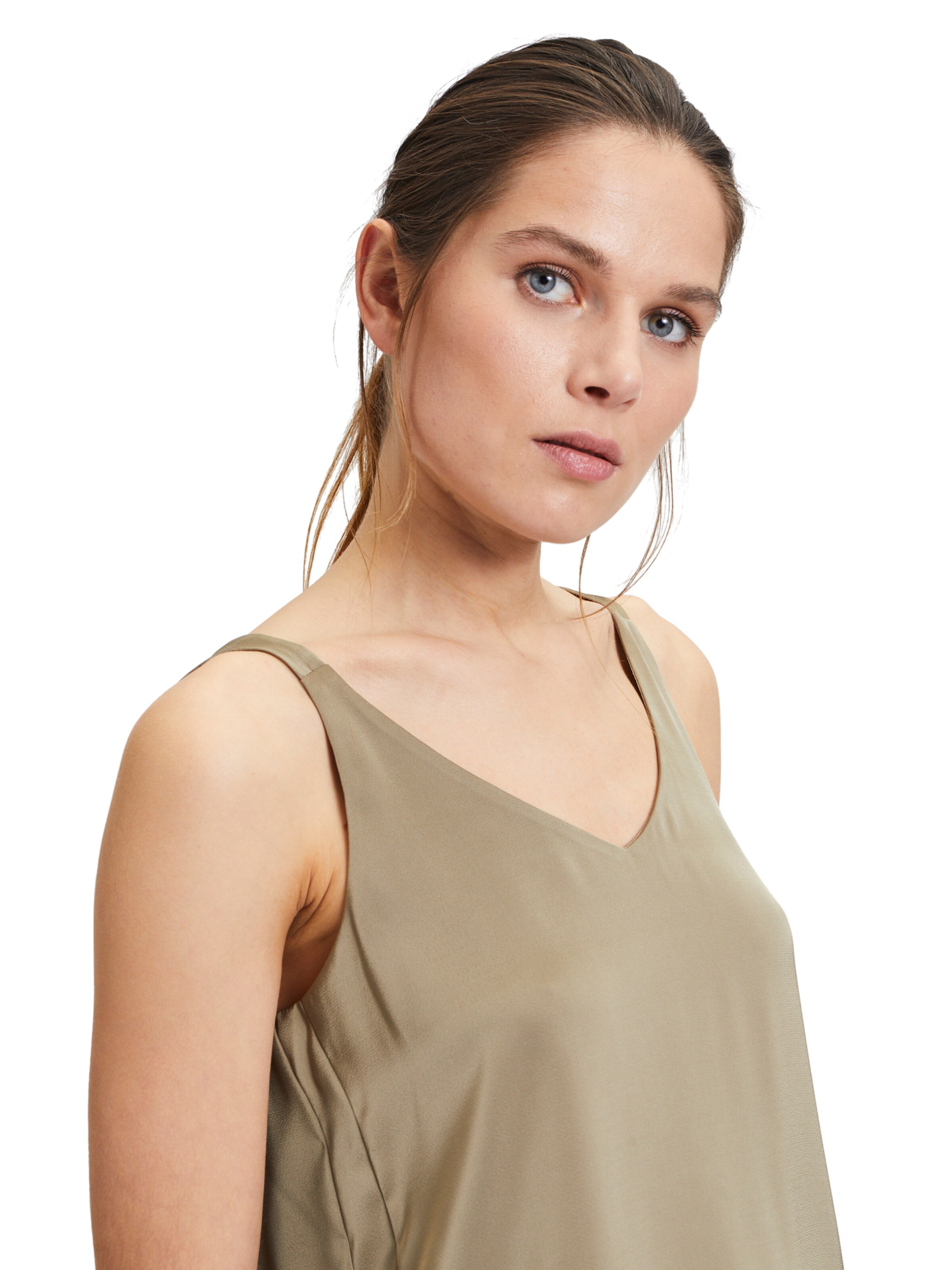 Camicia da donna di Vera Mont in marrone