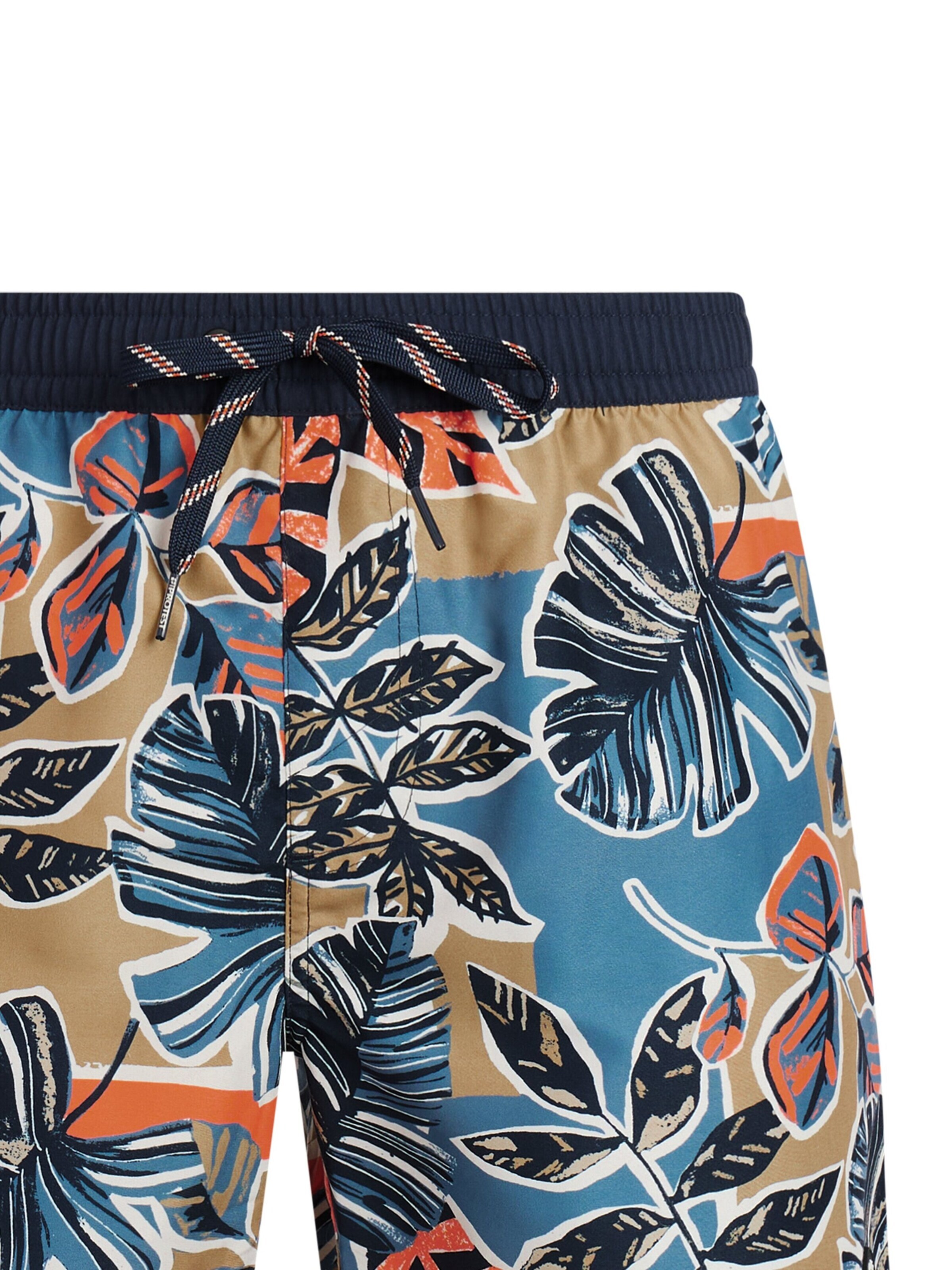 PROTEST Board Shorts 'PRTRayger' in Brown