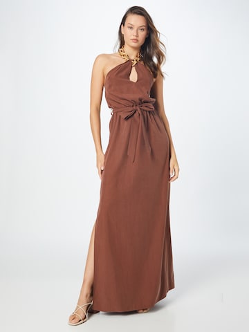 River Island Dress in Brown: front