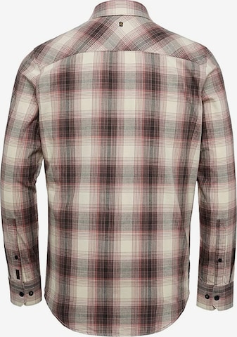 PME Legend Regular fit Button Up Shirt in Brown