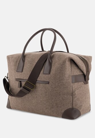 Boggi Milano Reisetasche in Braun: Seite