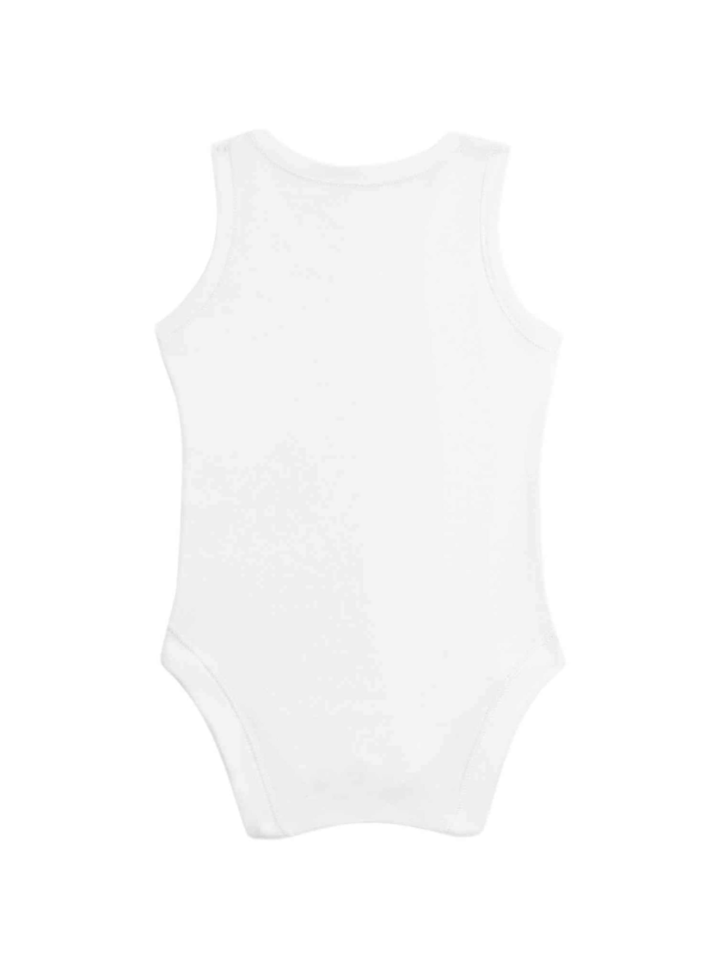 Tutina / body per bambino di Marks & Spencer in bianco: frontale
