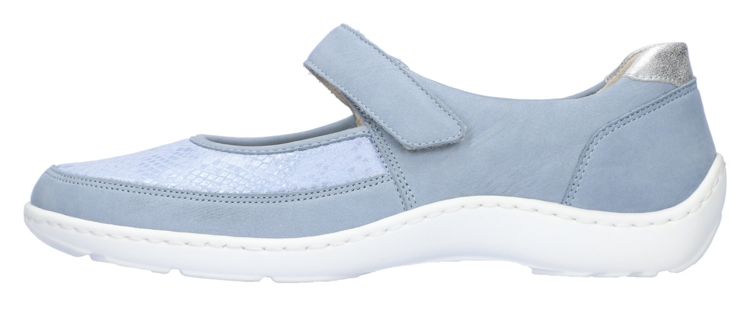 WALDLÄUFER Ballet Flats with Strap in Blue