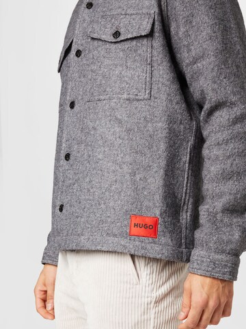 HUGO Red Between-season jacket 'ENALU' in Grey