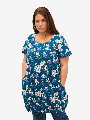 Zizzi - Vestido 'JEASY' em azul: frente