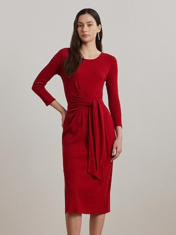 Abito di Lauren Ralph Lauren in rosso: frontale