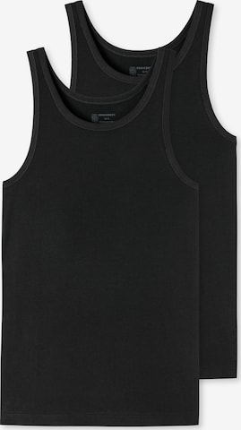 SCHIESSER Undershirt in Black: front