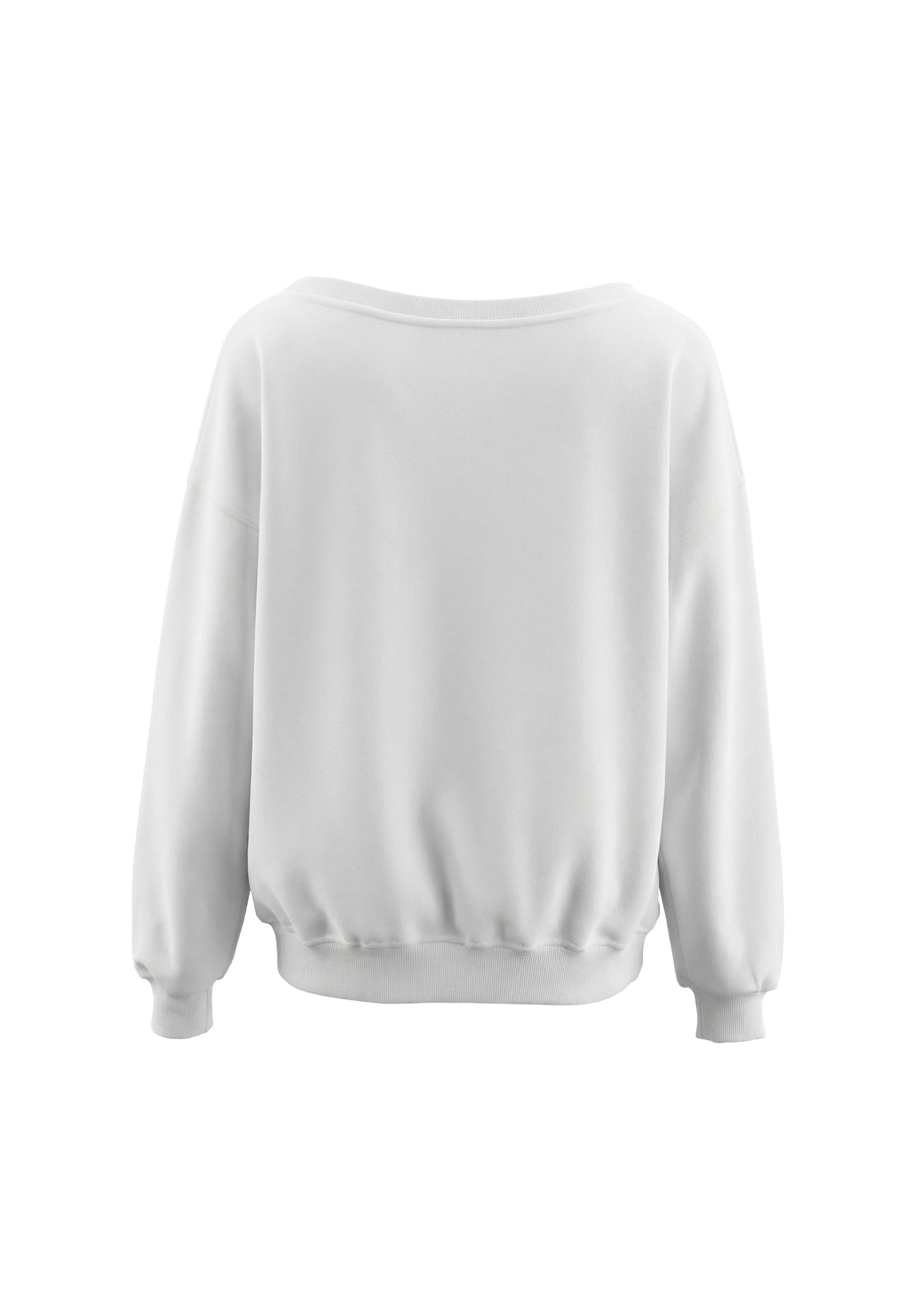 MYMO - Sudadera en blanco