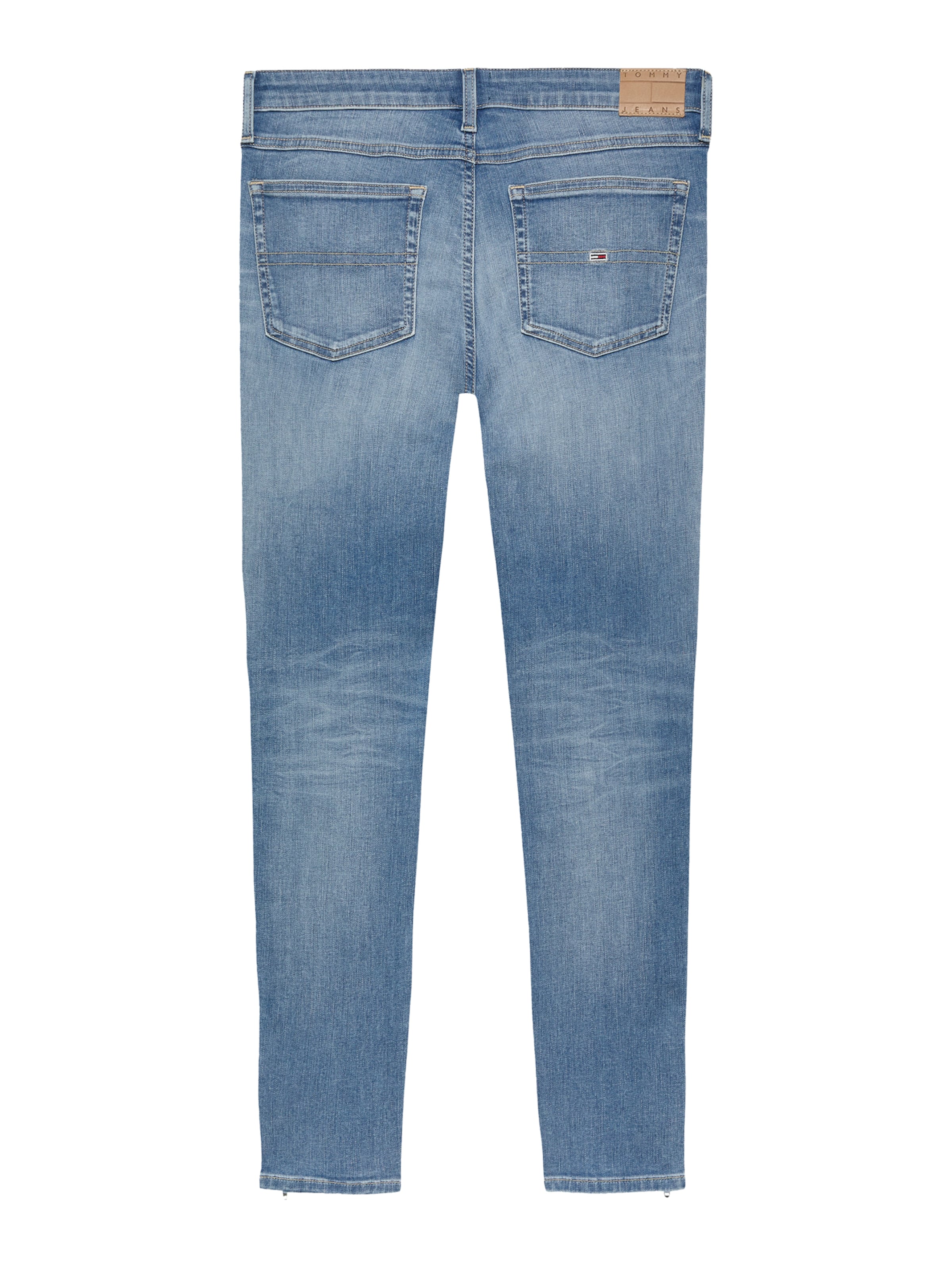 mėlyna Tommy Jeans Siauras Džinsai