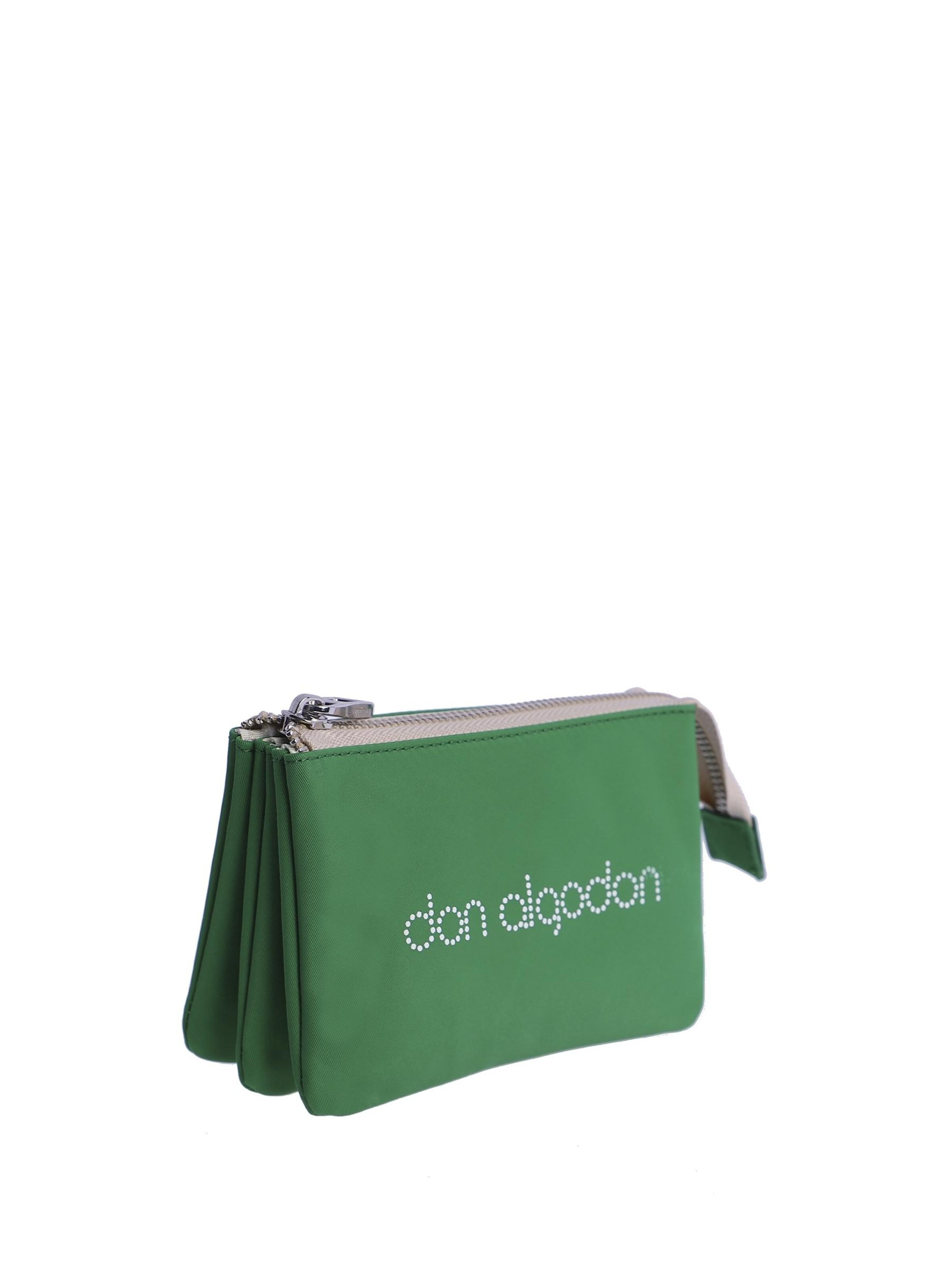Don Algodon - Cartera 'Monedero para mujer DON ALGODON Montserrat con cremallera' en verde