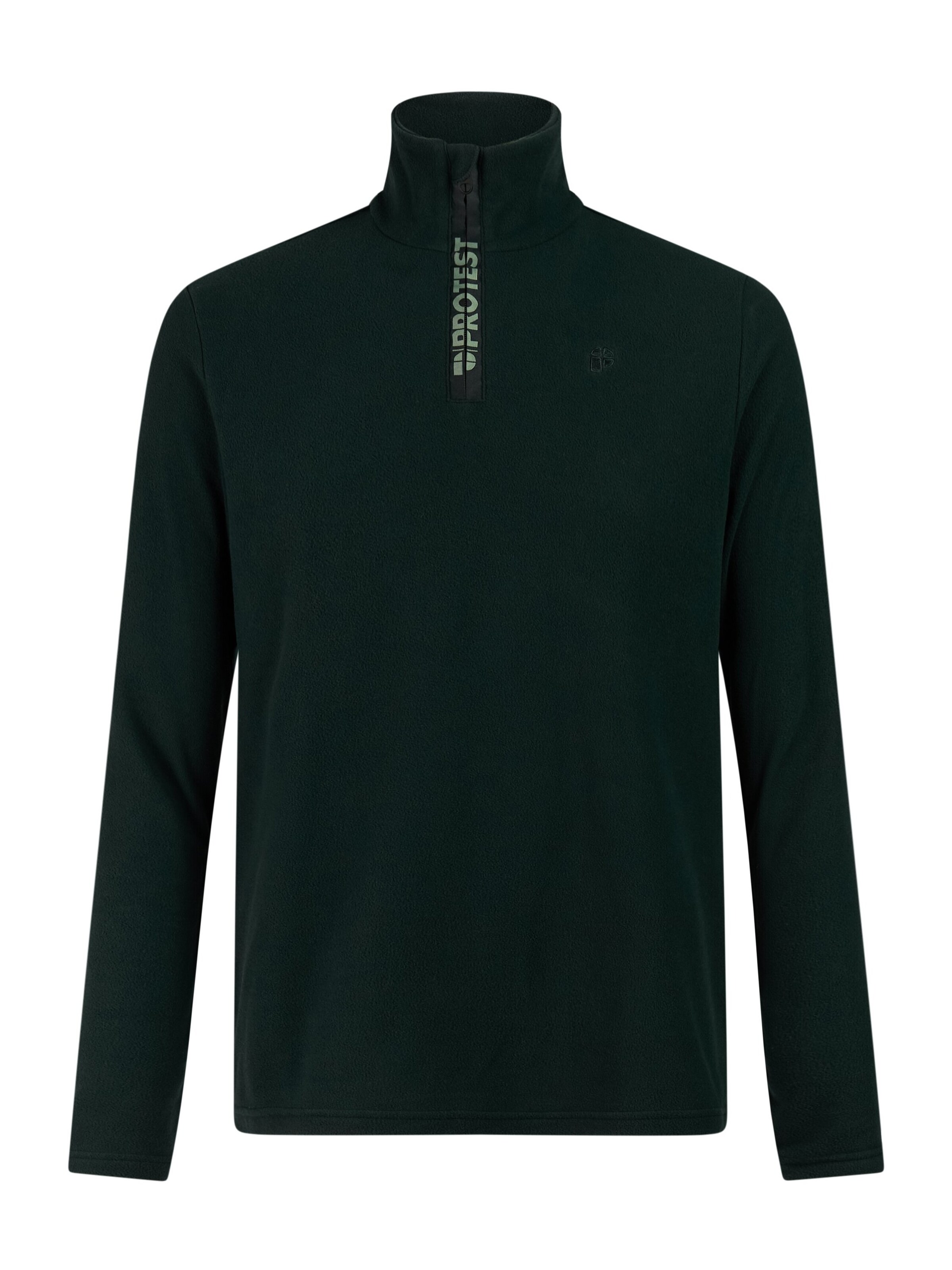 PROTEST Athletic Sweatshirt 'PRTReperfecto' in Green: front