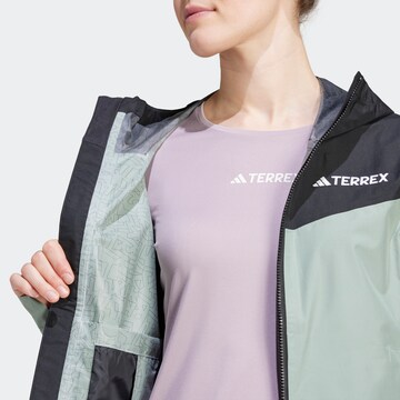ADIDAS TERREX Athletic Jacket in Green