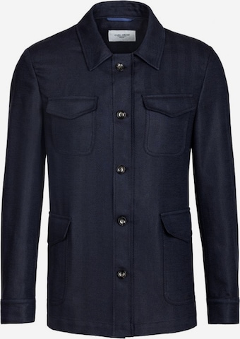 CARL GROSS Regular fit Button Up Shirt in Blue: front