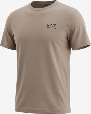 Maglietta 'T-shirt EA7 da Uomo - nero 8NPT250208 NEROORO' di EA7 Emporio Armani in beige: frontale