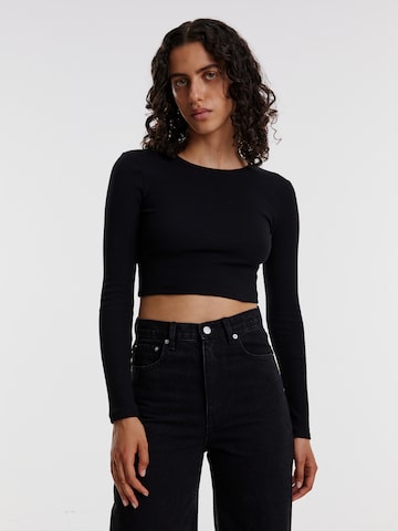 EDITED Shirt 'Oxana' in Black: front