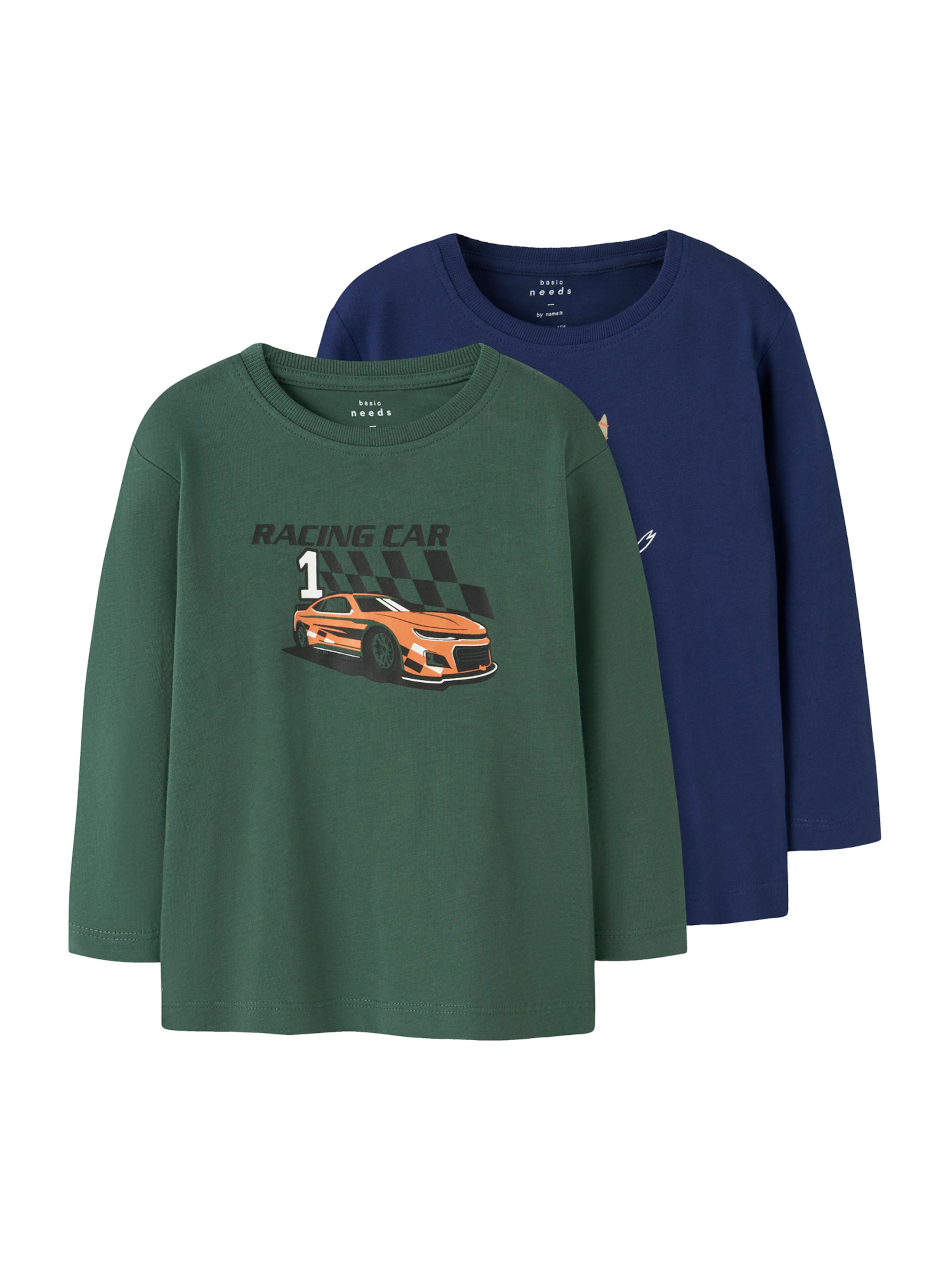 NAME IT Shirt 'NMMVAGNO' in Blauw: voorkant