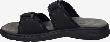 JOSEF SEIBEL Mules in Black: front