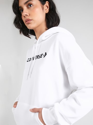 CONVERSE - Sudadera en blanco