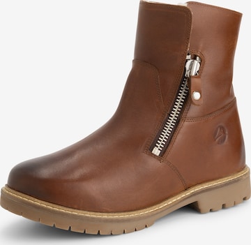 Travelin Boots 'Vilsted' i brun: forside