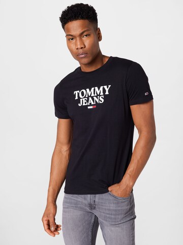 Maglietta di Tommy Jeans in nero: frontale