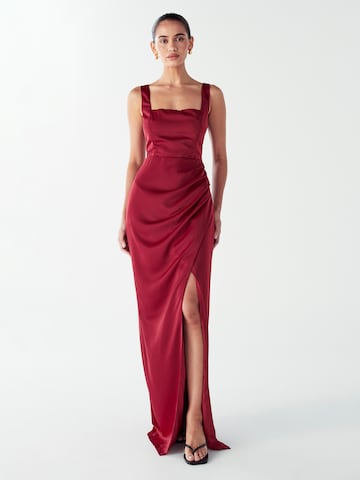 Willa Jurk 'DETROIT' in Rood: voorkant