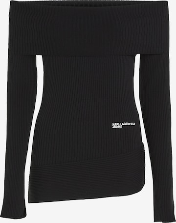 KARL LAGERFELD JEANS Paita värissä musta: etupuoli