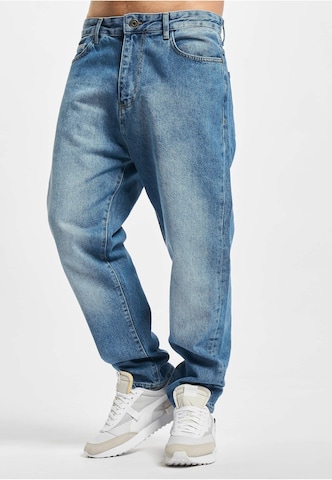 2Y Premium Loosefit Jeans in Blauw: voorkant