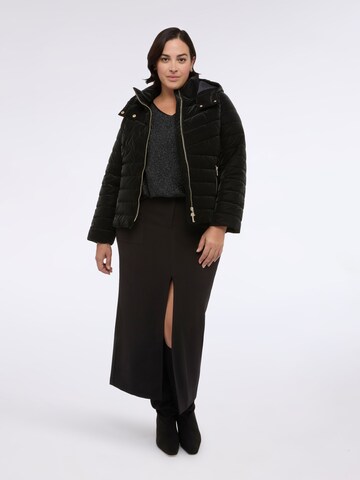 Fiorella Rubino Winterjas in Zwart