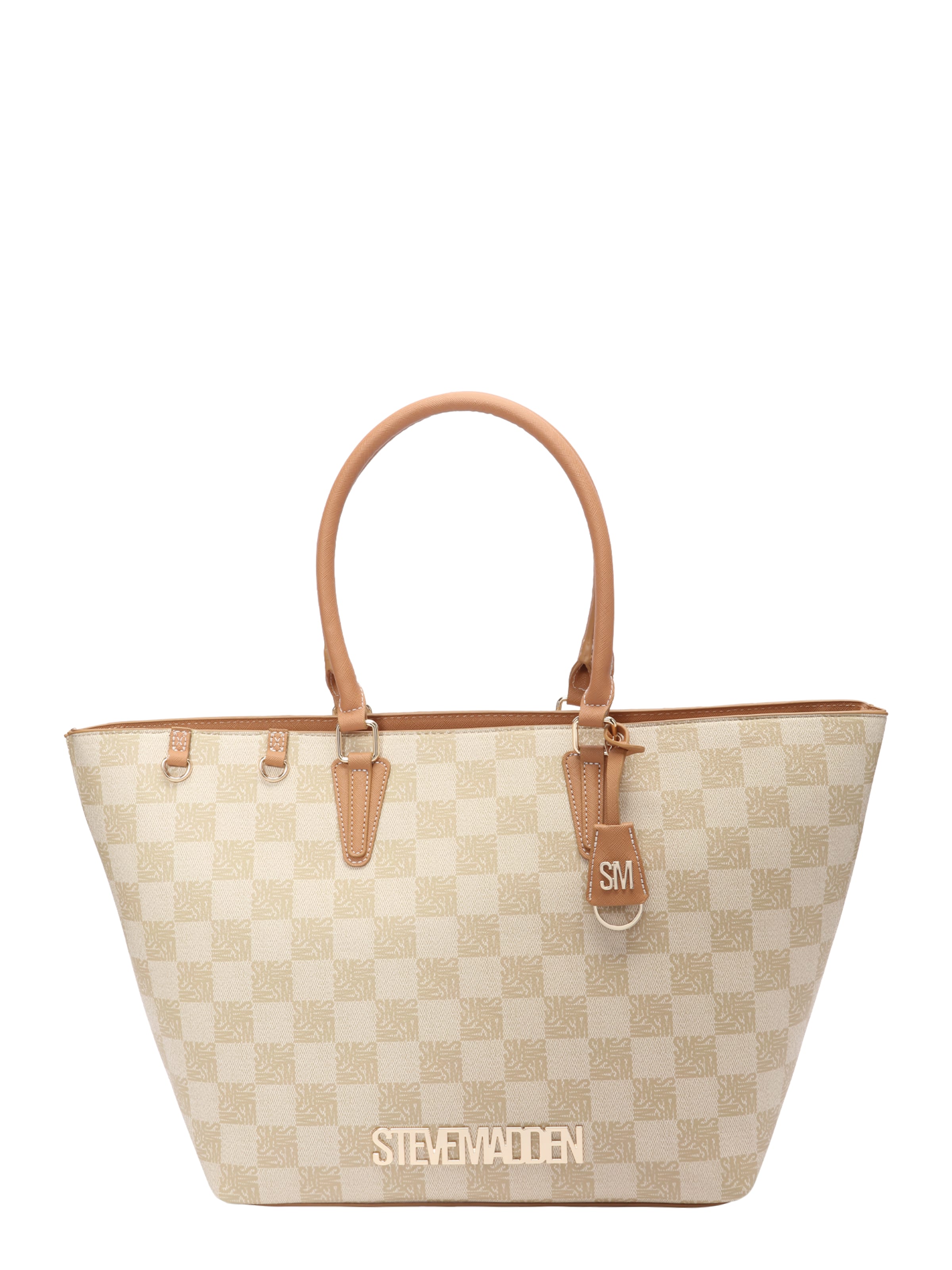 STEVE MADDEN Nakupovalna torba 'Bjude-7' | bež barva: sprednja stran