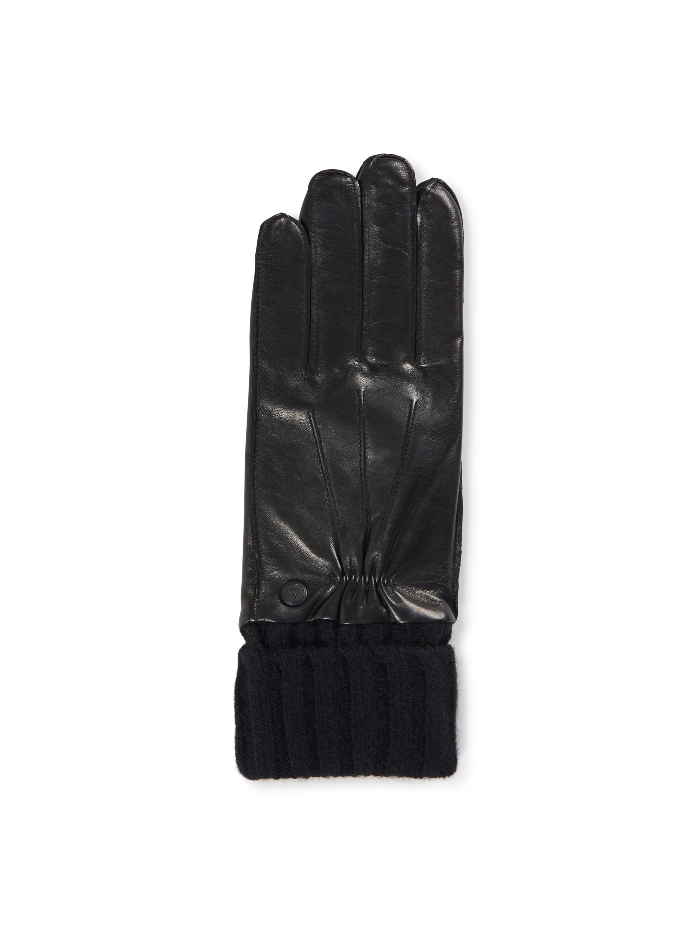 CASH-MERE.CH Fingerhandsker i sort