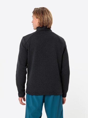 VAUDE Sports sweater 'Tesero P II' in Black