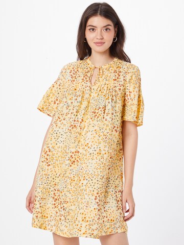 s.Oliver Shirt dress in Yellow: front