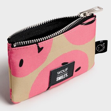 Wouf Cosmetic Bag 'Corduroy' in Pink