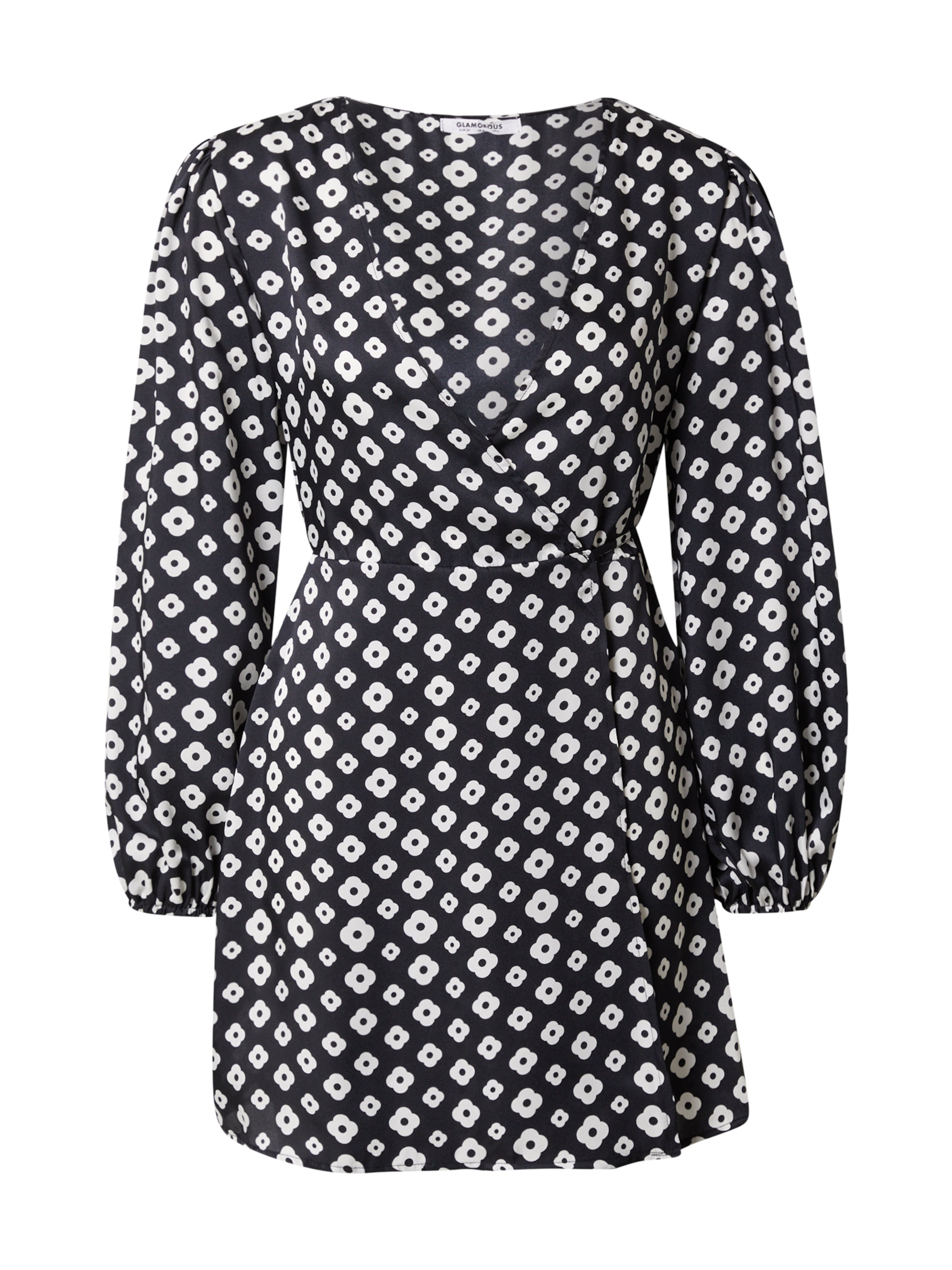 GLAMOROUS Kleit, värv must: eest vaates