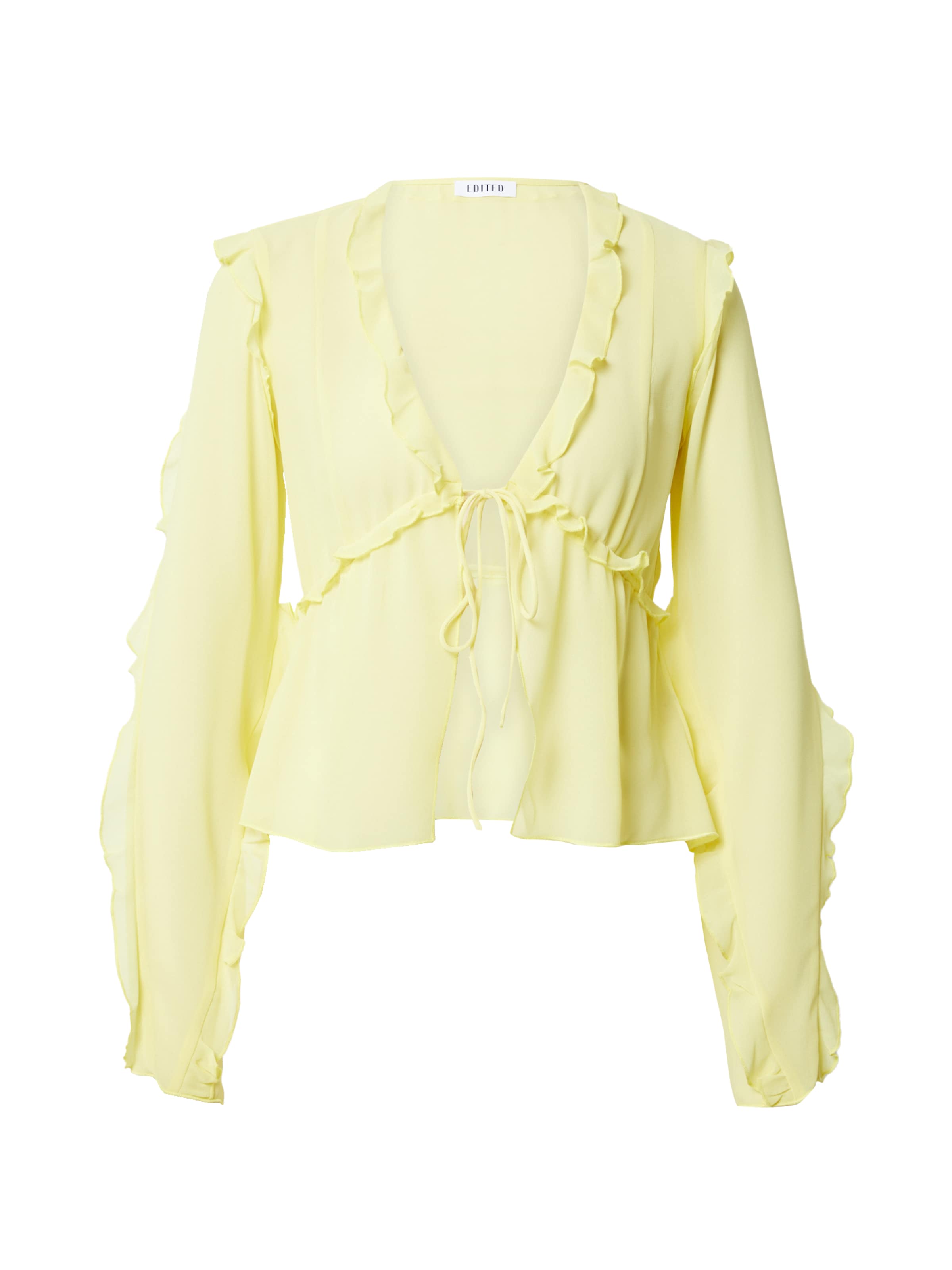 EDITED Blus 'Ingrid' i gul: framsida