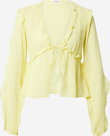 EDITED - Blusa 'Ingrid' en amarillo: frente