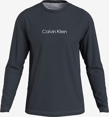 T-Shirt Calvin Klein en gris : devant