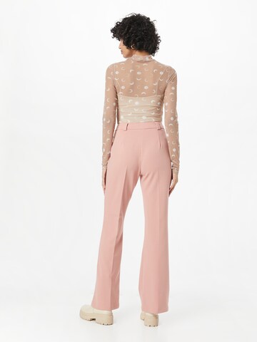 Bootcut Pantalon à plis Dorothy Perkins en rose