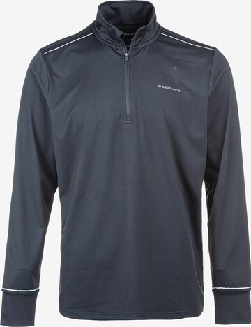 ENDURANCE Performance Shirt 'Croon' in Black: front