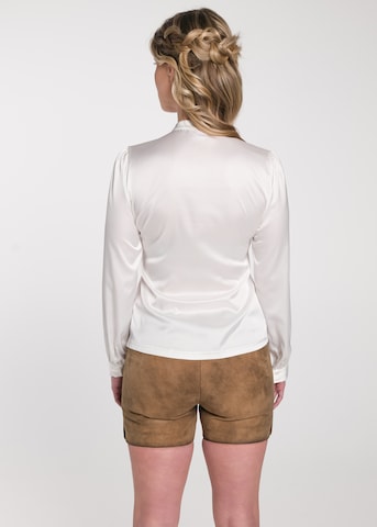 SPIETH & WENSKY Traditional Blouse 'Tessa' in White