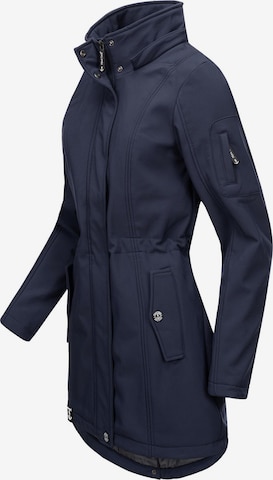 Manteau fonctionnel Peak Time en bleu