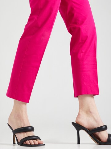 Weekend Max Mara Regular Pleated Pants 'CECCO' in Pink