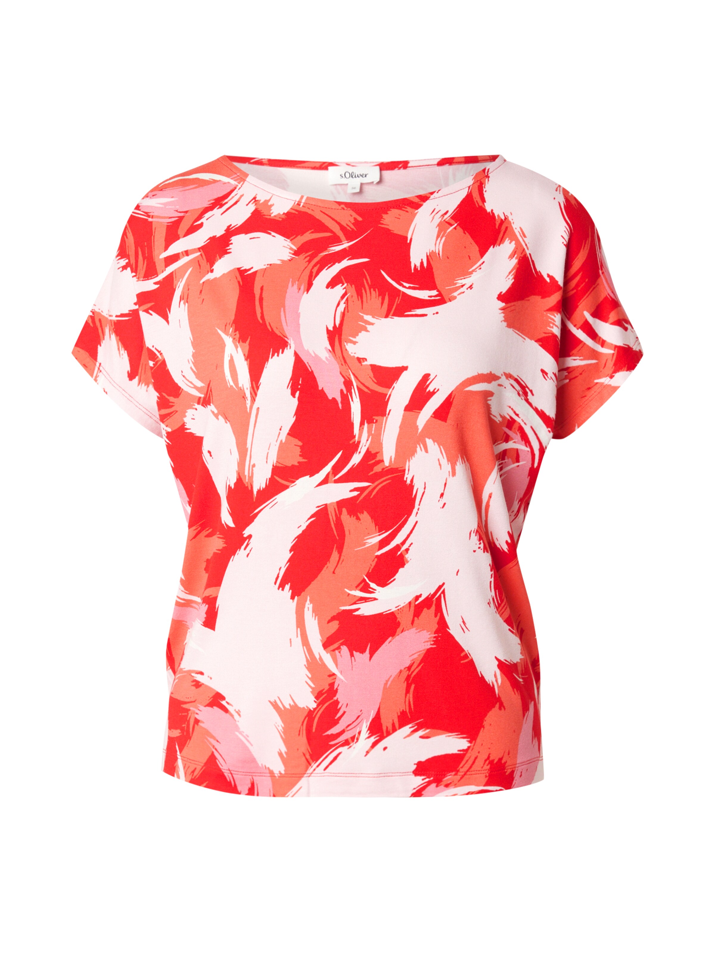 s.Oliver Koszulka w kolorze czerwony: przód