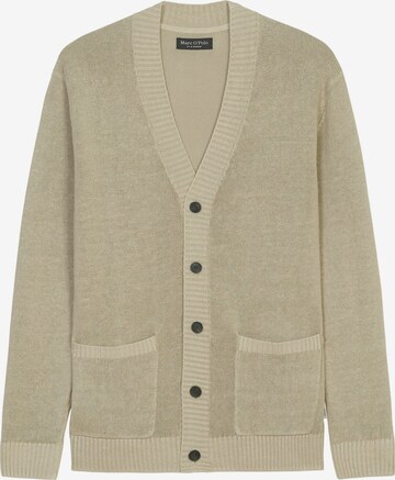 Marc O'Polo Knit Cardigan in Beige: front