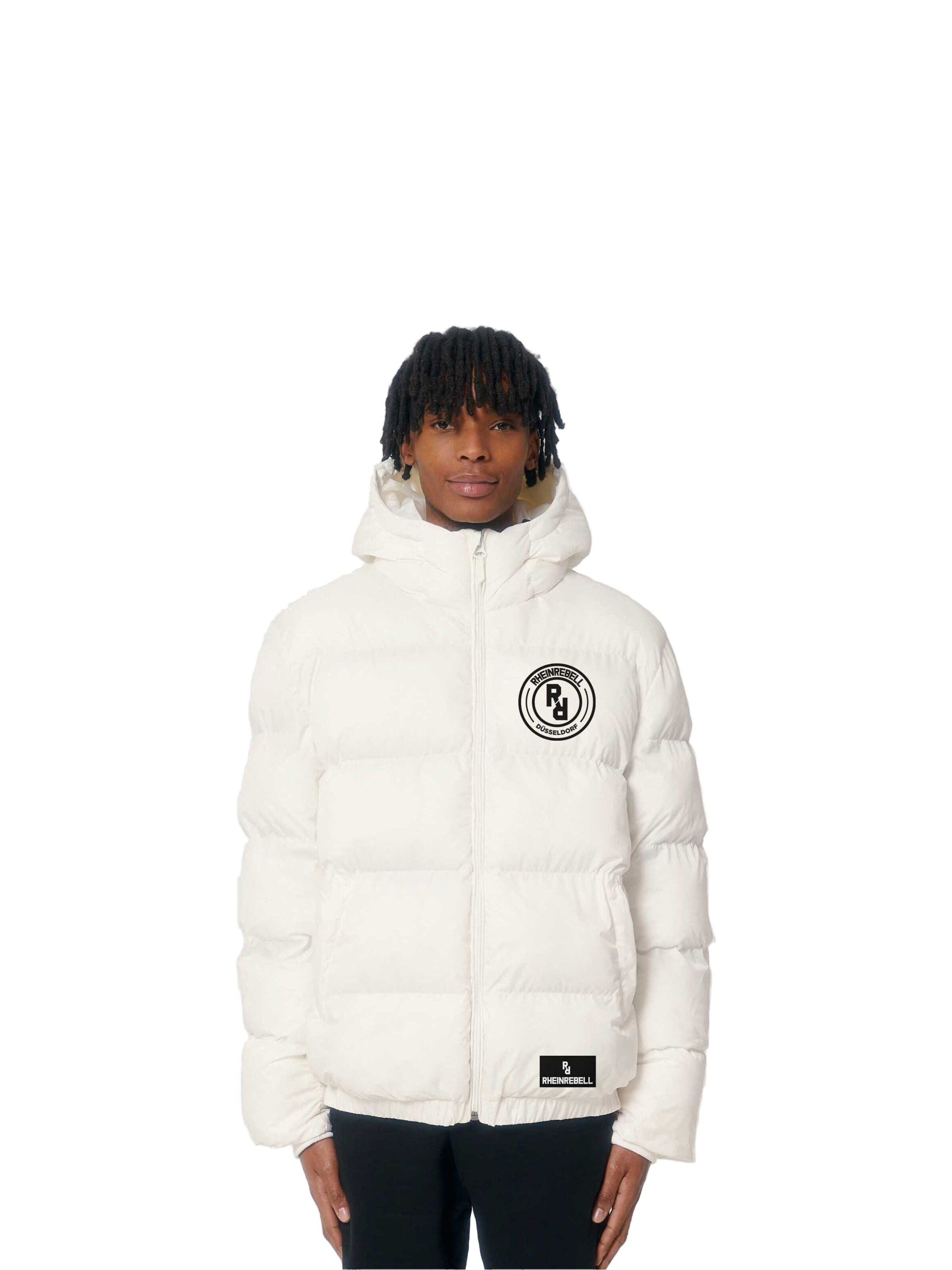 Rheinrebell Winter jacket 'Puffer' in Black