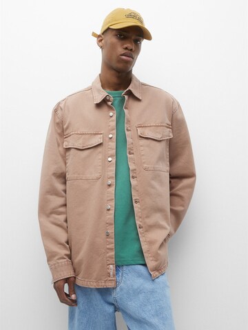 Pull&Bear Between-season jacket in Pink: front